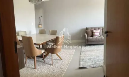 Apartamento com 03 dormitórios sendo 01 suíte, parque emilia em sumaré/sp