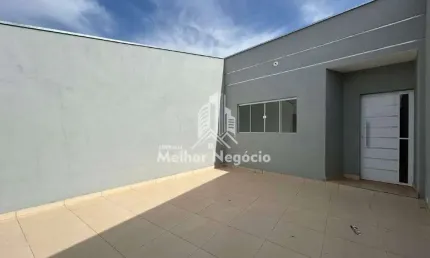 Casa à venda com 2 dormitórios (sendo 1 suíte) no Bairro Jardim Eldorado-Sumaré/SP.