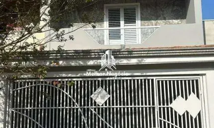 Sobrado geminado 3 dormitórios170m² no Residencial Furlan em Santa Bárbara D'Oeste/SP.