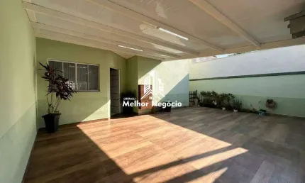 Oportunidade! casa á venda 112m², 3 dormitórios(quartos) no bairro dois córregos piaracicaba/sp
