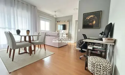 Apartamento com 02 dormitórios (quartos) sendo 01 deles suíte bem amplos à venda, no bairro parque itália em campinas/sp.