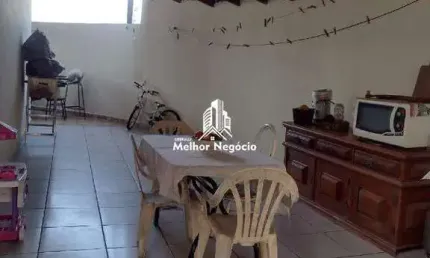 Casa a venda no residencial guairá em sumaré, sp. casa 2 dormitórios sendo 1 suite,2 banheiros,2 vagas de garagem.