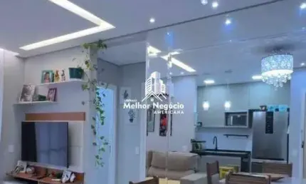 Apartamento com 2 dormitórios, sendo 1 suíte, à venda em Santa Bárbara d'Oeste.