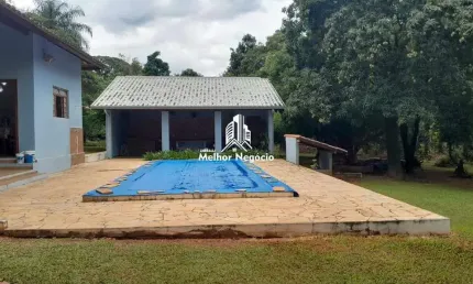 (Não aceita financiamento) Chácara com 02 dormitórios à venda no bairro Chácara Primavera, Sumaré - SP