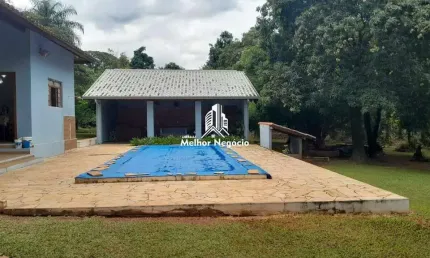 (Não aceita financiamento) Chácara com 02 dormitórios à venda no bairro Chácara Primavera, Sumaré - SP