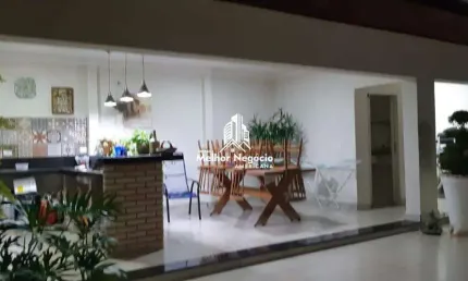 Casa 208m² de 3 Dormitórios sendo um suíte no Jardim Ipiranga em Americana- SP