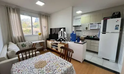 Apartamento à venda com 02 quartos, no residencial villa garden no vila industrial em campinas/sp.