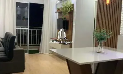 Apartamento à venda com 02 dormitórios (Quartos) Condomínio Torres do Jardim em Hortolândia - SP