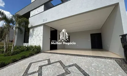 Casa com 03 dormitórios (03 suítes) à venda no condominio Santorini Residencial Club, Paulínia - SP