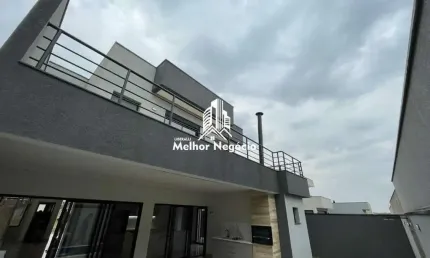 Casa com 04 dormitórios (04 suítes) à venda no Residencial Royal Garden, Paulínia - SP