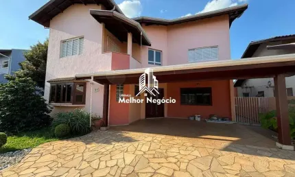 Casa à venda com 4 dormitórios sendo três suítes no bairro Betel em Paulínia/SP