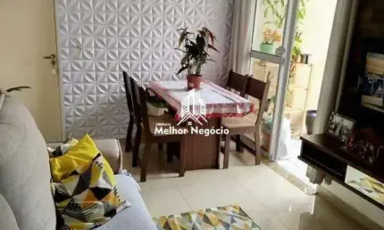 Apartamento 56m² à venda, 2 dormitórios (quartos), 1 banheiro -condominio engenho resende - vale do sol, piracicaba, sp