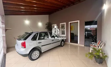 Casa à venda com 2 dormitórios no bairro Parque Água Branca em Piracicaba/SP