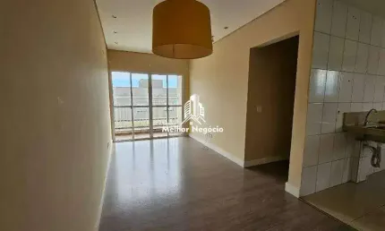 Apartamento 60m2 de 2 dormitórios com sacada no jardim da balsa em americana / sp