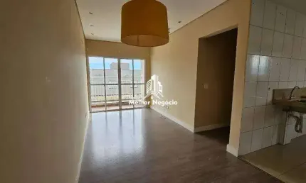 Apartamento 60m2 de 2 dormitórios com sacada no jardim da balsa em americana / sp