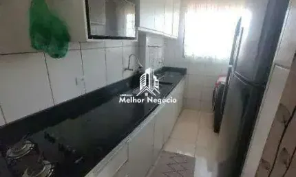 Apartamento à venda com 02 quartos, localizado no condomínio residencial califórnia em sumaré - sp