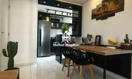Apartamento à venda com 02 quartos, localizado no bairro Jardim das Colinas em Hortolândia/SP, Condomínio Portal Antúrios Do Campo.