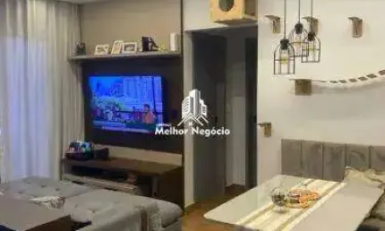 Apartamento à venda com 02 quartos (1 suíte), localizado no condomínio residencial terraço matão em sumaré - sp