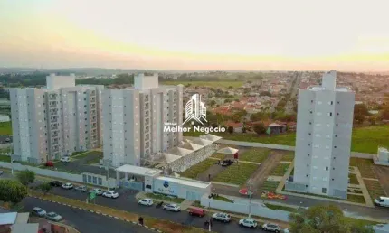 Apartamento à venda com 02 quartos no condomínio residencial clube aquaville em paulínia - sp