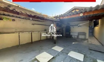(Não aceita financiamento) Casa com 01 Quarto à venda no bairro Santa Terezinha em Piracicaba - SP