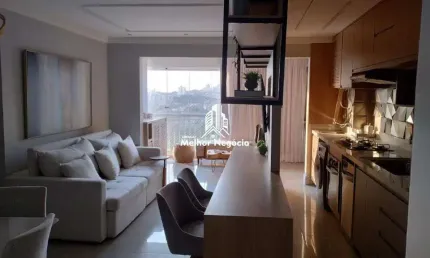 Apartamento à venda com 03 dormitórios (1 suíte) condomínio up living em campinas - sp
