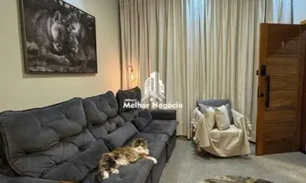 Casa a venda de 3 quartos (1 Suíte) em Americana/SP (Porteira fechada)
