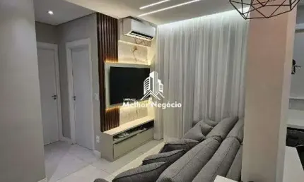 Apartamento à venda com 2 dormitórios sendo um suíte no Jardim Orestes Veroni em Limeira/SP