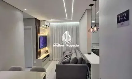 Apartamento à venda com 2 dormitórios sendo um suíte no jardim orestes veroni em limeira/sp