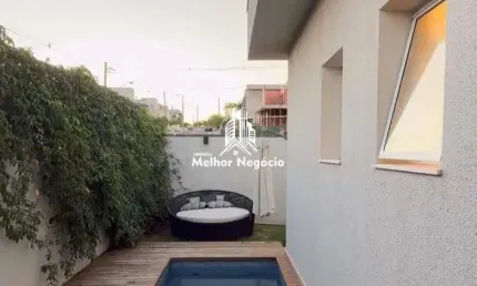 Casa à venda com 3 quartos (3 suítes), no Condomínio Swiss Park em Campinas/SP.