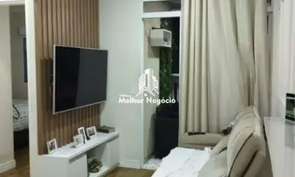 Apartamento à Venda com 02 quartos 1 sendo suíte no Condominio Vivace, no Jardim Nossa Santa Izabel em Hortolândia, SP.