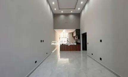 Casa à venda, 3 Quartos, 2 banheiros Condomínio Villagio Clotilde Brossi - Água Branca - Piracicaba SP