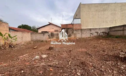 Terreno à venda no bairro Paulista em Piracicaba/SP.