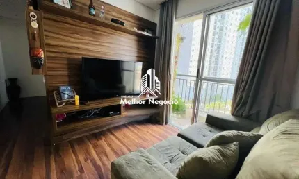 Apartamento à venda com 02 quartos (01 suíte) Condomínio Poema em Campinas - SP