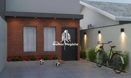 Casa nova com 2 dormitórios (01 suíte) à venda em Sumaré.