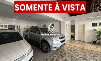 (NÃO ACEITA FINANCIAMENTO) Casa com 04 dormitórios (01 suíte) à venda no bairro Jardim Amélia, Sumaré-SP