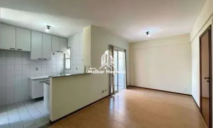 Apartamento à venda com 1 dormitório sendo suíte no Condomínio Spazio Uno, no Botafogo em Campinas, SP.