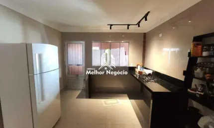 Casa 118m² de construção, à venda, 2 Dormitórios (Quartos), 1 banheiro Jardim Paraiso II, Sumaré - SP