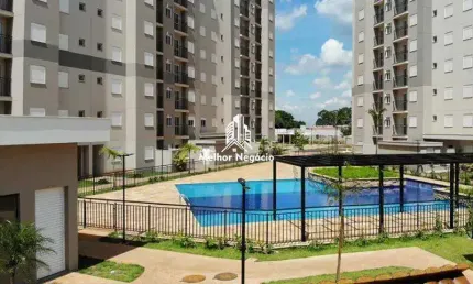 Apartamento 45m² à venda, 2 Dormitórios (Quartos), 1 banheiro no Condomínio Terras Altas - Bairro Pompéia, Piracicaba, SP