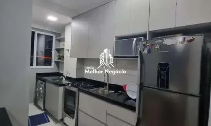 Apartamento à venda com 02 dormitórios no Condomínio Portal Jardim das Angélicas em Hortolândia - SP