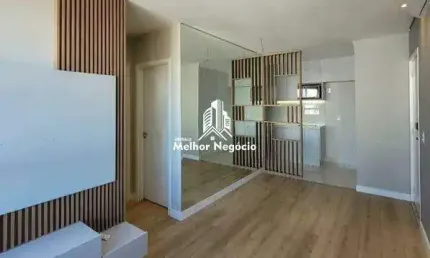 Apartamento à venda no Condomínio Quintas Sapucaia, no bairro Jardim São Bento, em Hortolândia, SP. Apartamento com 2 dormitórios, sendo 1 suíte, e 2