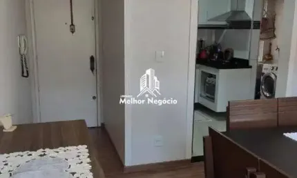 Apartamento à Venda no Condomínio Sabiá A - Bairro Parque João de Vasconcelos, Sumaré/SP Apartamento com 2 dormitórios, sendo 1 suíte, 2 banheiros e 1