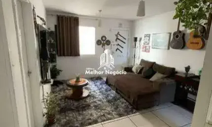 Apartamento à venda 49m²; 2 dormitórios (Quartos) - Residencial Recanto dos Sabiás - no Bairro Parque Bom retiro - Paulínia/SP