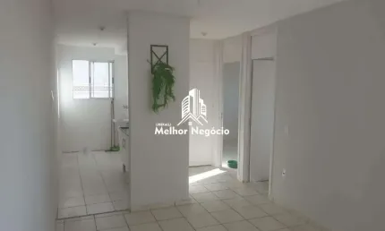 Apartamento 44m² à venda, 2 dormitórios (quartos), 1 banheiro no condomínio parque ville jardim nova suíça, piracicaba - sp,