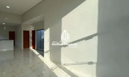 Casa para à venda, 2 quartos no Jardim Adélia Cavicchia Grotta - Limeira I Cód: 28937