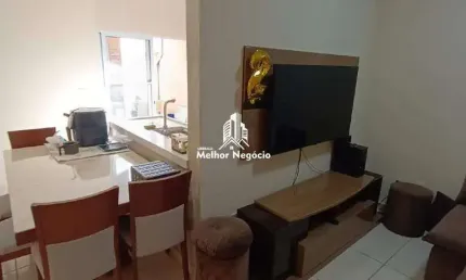 Casa com 02 dormitórios (01 suíte) à venda em bairro Parque Residencial Salerno (Nova Veneza), Sumaré-SP