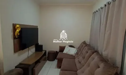 Casa com 02 dormitórios (01 suíte) à venda em bairro Parque Residencial Salerno (Nova Veneza), Sumaré-SP
