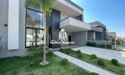 Casa à venda com 03 quartos (3 suítes), no condomínio residencial royal garden em paulínia/sp