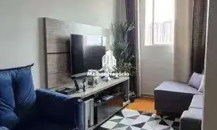 Apartamento à venda com 2 dormitórios no Condomínio Parque Residencial Vitória Regia em Campinas/SP.