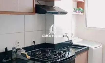 Apartamento à venda com 02 dormitórios no condomínio dálias do campo, jardim maria luiza em sumaré/sp.