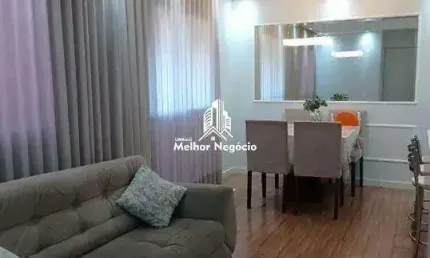 Apartamento56 m² à venda, 2 Dormitórios (Quartos), 1 banheiro - Villa Flora Hortolândia - Bairro Jardim Interlagos, Hortolândia, SP